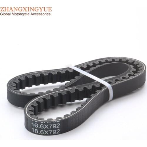 Scooter 16.6 792 Drive Belt for Motorro City Hooper 50 Polly Sprint Tria 50cc 2-stroke