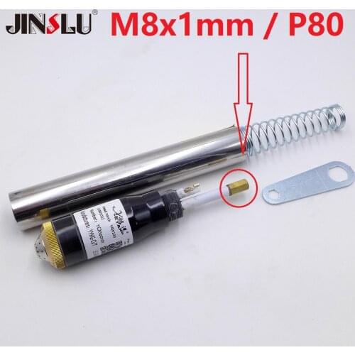M8x1mm P80 Thread HF Pilot Arc YGX-100 YK-100 YK YGX 100101 Huayuan Plasma LGK-100 Cutting Torch CNC YK100101-2-D YGX100101-2-D