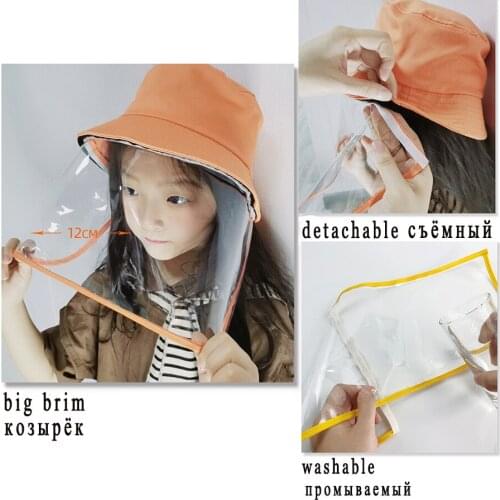 Hat For Girls Boy Childrens Beanie Student Anti-Spray Fisherman Basin Cap Kids Dust Proof Photography Props Women Men