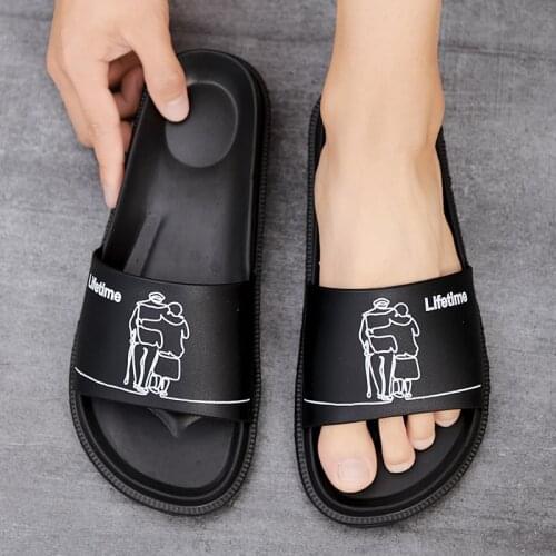 Summer Men Women Slippers Indoor Slides Home Bathroom Footwear Outdoor Massage Clogs Garden Shoes Lover Beach Sandals Flip Flops