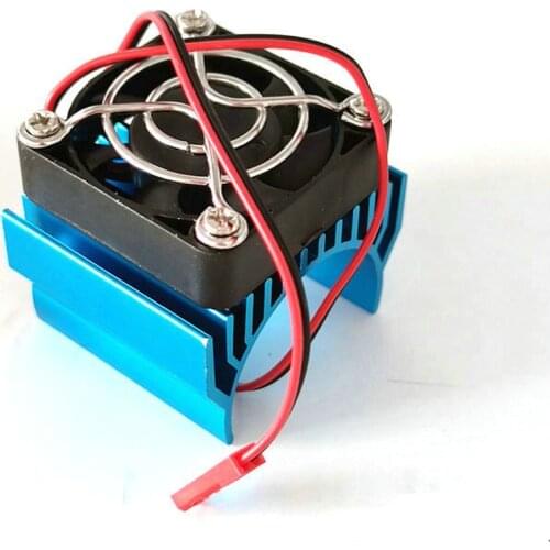 540/550/3650 Motor Heat Sink Cooler Heat Fin 36mm Diameter Radiator/Cooler 4010 DC 5V Cooling Fan for RC Model Car