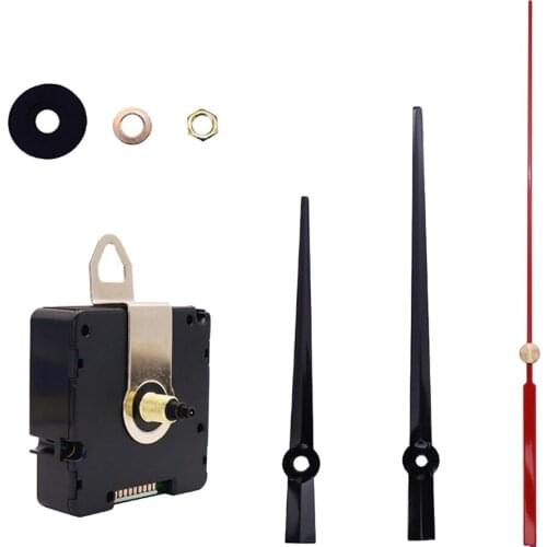 Quiet Quartz Wall Clock Movement Mechanism DIY Clock Repair Parts 17mm Shafts