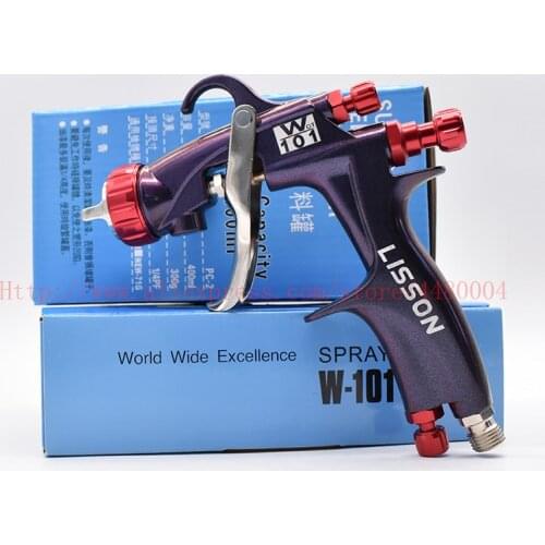 High quality spray gun gravity spray gun air spray gun 1.0mm 1.3mm 1.5mm 400CC plastic pot professional car spraying tool