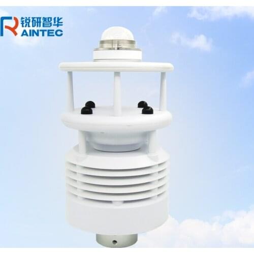 Eight Elements Automatic Weather Station Temperature, Humidity, Pressure, Wind Speed, Wind Direction, Solar Radiation, Pm2.5pm10