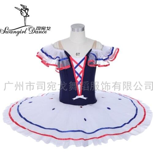 Performance ballet tutu girls adult kids competion tutu Flame of paris costume dress JY028