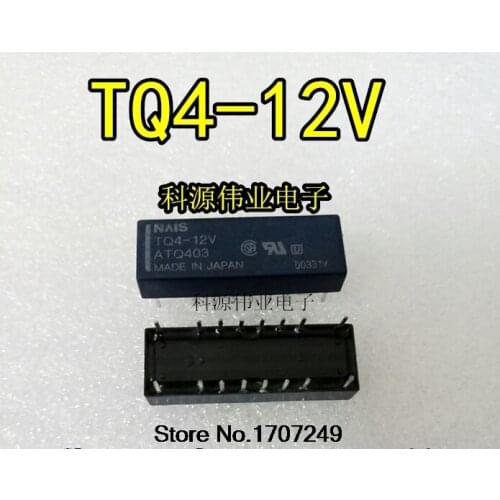 Free Shipping 100% new original relay 5pcs/lot TQ4-12V
