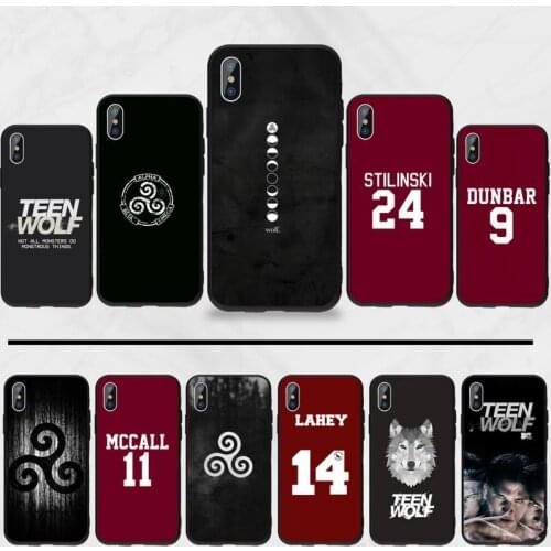 Teen Wolf Stilinski 24 Phone Case for iPhone 11 12 mini pro XS MAX 8 7 6 6S Plus X 5S SE 2020 XR