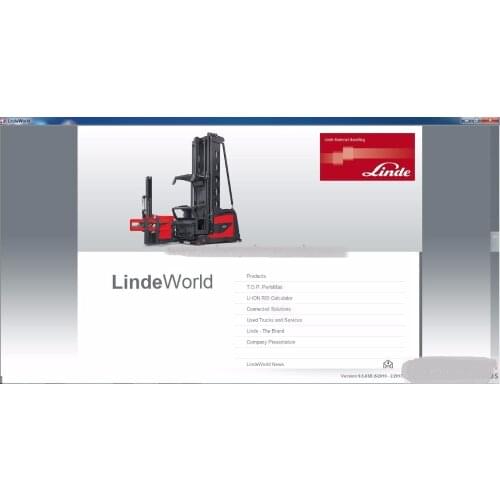 Linde World 9.5 [05.2016] Information Product