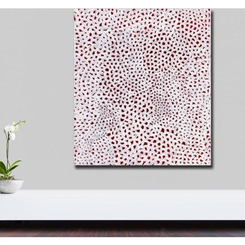 Fashion Wall Art Yayoi_kusama_nets Painting for Living Room Home Decoration Oil Painting on Canvas Wall Painting Unframed