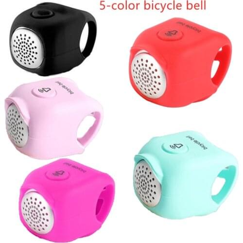 2021 New Mini Bike Super Loud Bells Waterproof Bicycle Bell Electric Horn MTB Cycling Portable Handlebar Bell Bike Accessories