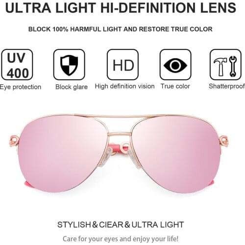 PieWWMM Women's Aviator Sunglasses