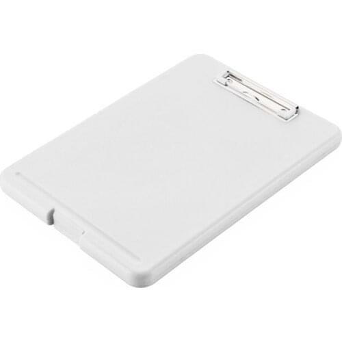 A4 Plastic Storage Clipboard File Box Case Document File Folder Clipboard Office