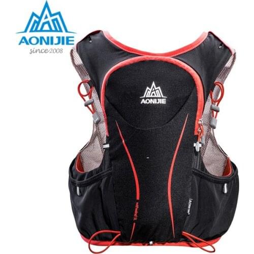 AONIJIE E906 Men Women Running Backpack Outdoor Sports Trail Racing Hiking Marathon Fitness Hydration Vest Pack 1.5L Bag