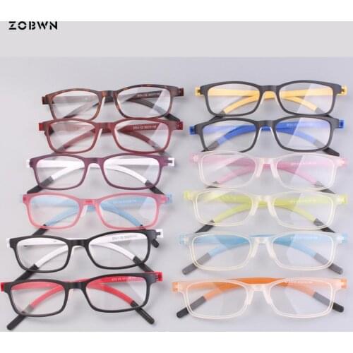 Mix wholesale lentes armazones full rim protect eyeglasses man Computer Frames Men Women Eye Glasses Frames ladies blue temples
