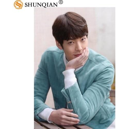 Kim Woo Bin Poster Silk Fabric Print Poster Print Cloth Fabric Wall Poster Custom Satin Poster 40X60cm,50X75cm,60X90cm