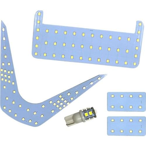 YPUEI 6000K LED Car Interior Reading Lights Case for Toyota C-HR 2017-2020, 2835SMD, 5 pcs/set, High Brightness