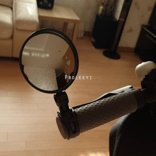Scooter Rearview Mirror for Xiaomi Mijia M365 Ninebot ES1 ES2 Scooter Qicycle EF1 Bike Back Mirror Cycle Strap Reflex Rear View
