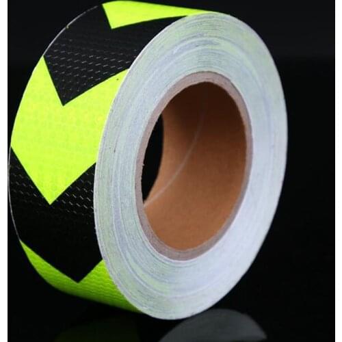 Safety Mark Reflective Tape Stickers For Bicycles Frames Motorcycle Self Adhesive Film Warning Tape Reflective Film