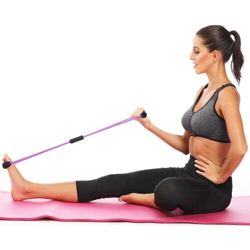 8-shaped Elastic band shoulder and back training device chest training household fitness equipment womens 8-shaped pull rope