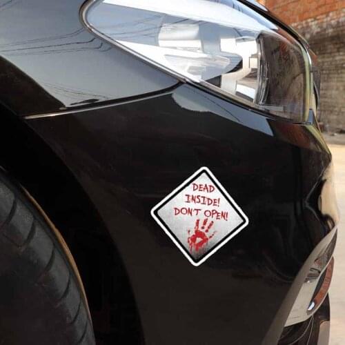Aliauto UMBRELLA DEAD INSIDE Stickers Decal Car Decoration for Volkswagen Polo Golf Peugeot Volvo Hyundai Toyota Honda Nissan