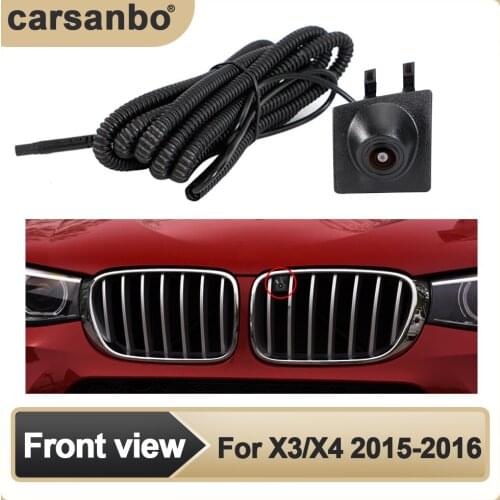 For BMWX3/X4 2015-2016 Front View Camera HD OEM Front View Camera Night Vision Waterproof Frontview Camera
