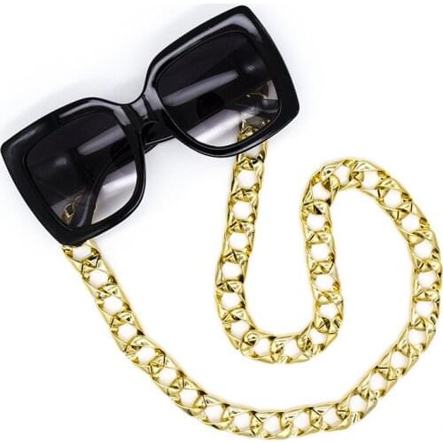 Punk style Sunglasses Chains for Women Metal Vintage Eyeglasses Lanyard Necklace Glasses Holder Strap Cord Eyewear Chain