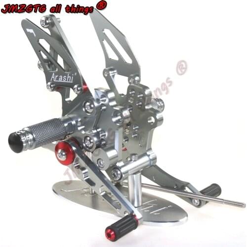 CNC Adjustable Rear Set Rearsets For KAWASAKI NINJA250R NINJA300R Z300 2013 2014 2015 2016 2017 Foot Rest