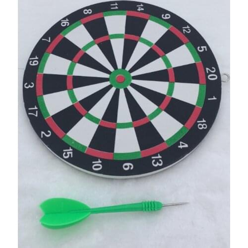 Hot sale high quality wall-mounted double-sided dual-use thick foam dart board set diameter 16cm dart target + 1 dart