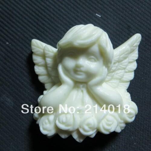 Wings angel girl Modelling soap mold fondant Cake decoration mold Handmade soap mold large number of wholesale No.:si376