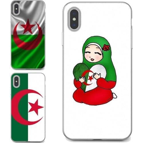 For Samsung Galaxy A9 A8 Star Lite A3 A5 A7 A6 Plus 2018 2015 2016 2017 Algeria-Flag Silicone Cover