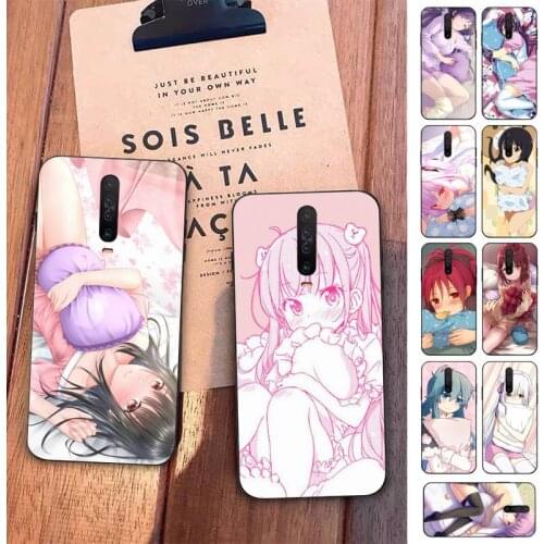 Yinuoda Japan Anime Comic Girl Hugging Pillow Phone Case for Redmi 5 6 7 8 9 A 5plus K20 4X S2 GO 6 K30 pro