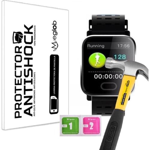 Protector de Pantalla Anti-Shock Anti-Golpe Anti-arañazos Compatible con Smartwatch A6