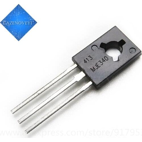 10pcs/lot ( 5PCS MJE340 + 5PCS MJE350 ) MJE340G JE340G MJE350G JE350G TO-126 In Stock