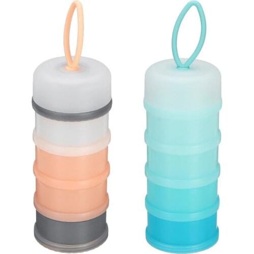 4 Layer Baby Food Storage Box Milk Powder Boxes Portable Toddle Milk Container New Dropship