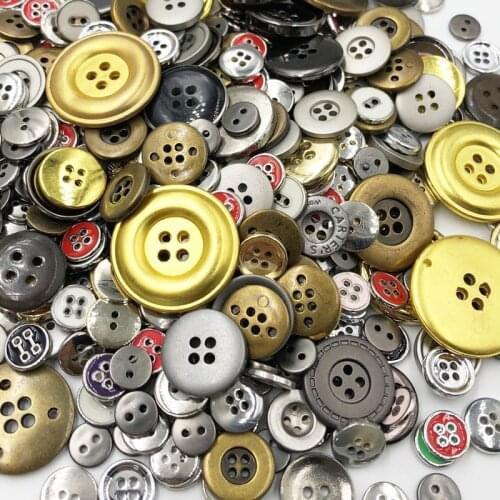 50 Gram DIY Making Hand Knitting dolls clothing Buttons Promotions Mixed Sewing Scrapbook PH240