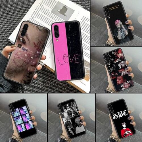 Rapper lil Peep Phone case For Samsung Galaxy A 3 5 7 8 10 20 21 30 40 50 51 70 71 E S 2016 2018 4G black painting prime 3D