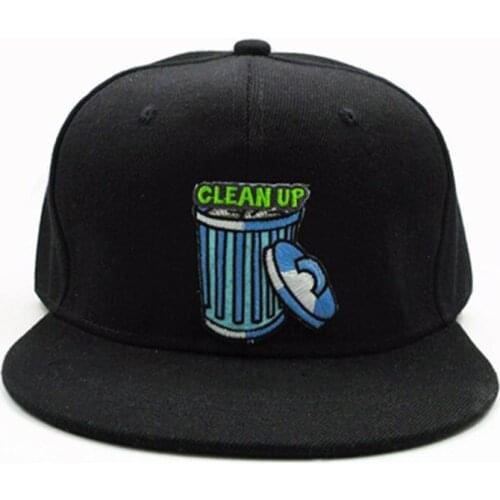 Geometric clean up embroidery cotton Baseball Cap hip-hop cap Adjustable Snapback Hats for men and women 359