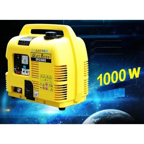 4.2L 1KW small portable single-phase gasoline generator home mute four-stroke generator AC220V / DC12V output
