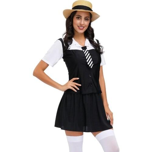 Ladies Sailor Suit College Wind Japanese School Uniform JK Summer Uniform Dance Costume For Girls High School Students Clothing