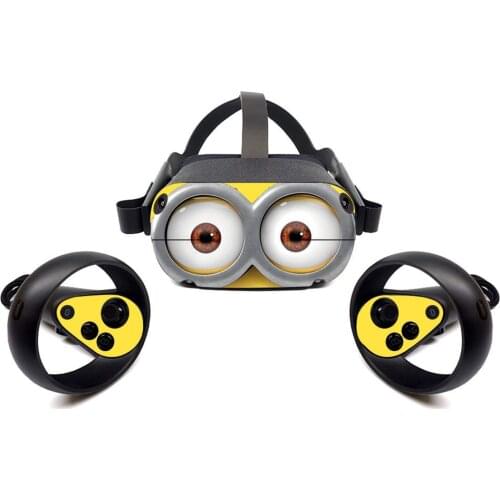 Skin Sticker for Oculus Quest VR Headset Virtual Reality Nice Decoration Decals Protetive PVC Skin for Oculus Quest Accessories