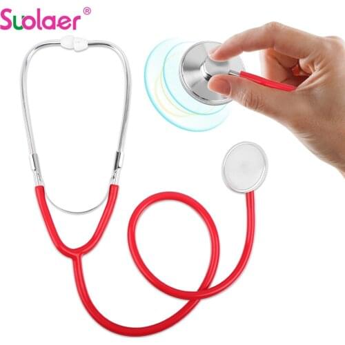 Single Head Medical Stethoscope Doctor Professional Phonendoscope Cardiology Medical Equipment Medical Device Vet Nurse Dropship