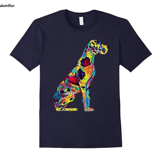 Great Dane T-Shirt Big Dog Pet Full Body Chillin True Friend harajuku streetwear men short sleeve o-neck cotton shirt cool tees