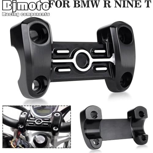 Motorcycle Handlebar Risers Top Cover Clamp For BMW R nine T RnineT /5 Pure R9T Scrambler Riser Clamps Bridge Piece