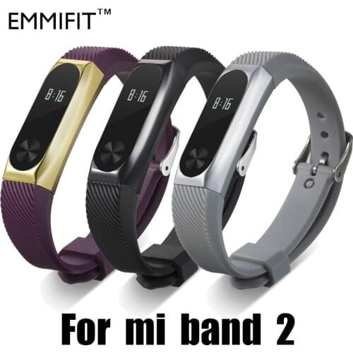 Xiaomi Mi Band 2 Bracelet Strap Miband 2 Colorful metal Strap Wristband Replacement Smart Band Accessories For Mi Band 2