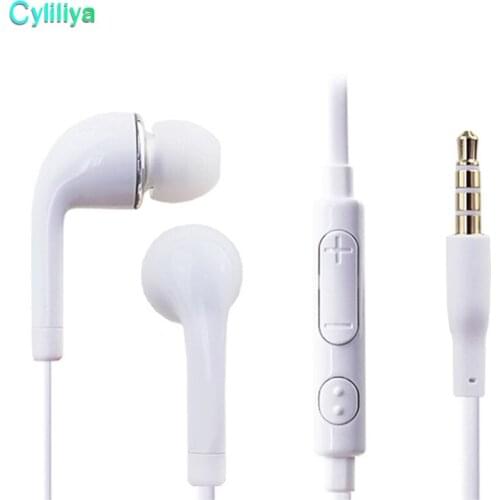High quality EG900 Earphone with Remote and Microphone For Samsung Galaxy S2-S8 Note2-Note6 HTC LG All smartphone 100pcs/lot