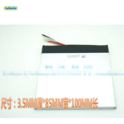 3.8v 6000mah replacement battery for Taipower X89 Kindow G18Dmini P85smini Quad core p80H 3585100 batteries