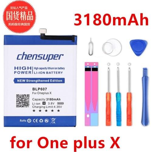 NEW BLP607 3180mAh For Oneplus X One Plus X Good Quality Smart Phone Battery High Capacity Smart Phone Battery + tools