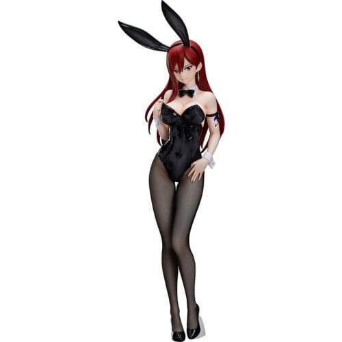 Anime Freeing Fairy Tail Erza Scarlet Bunny Ver. PVC Action Figure Japanese Anime Figure Model Toys Collection Statue Doll Gift