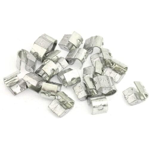 Uxcell Motorcycle Car Clip Tyre Tire Wheel Balancing Weights 5 Gram 20 Pcs