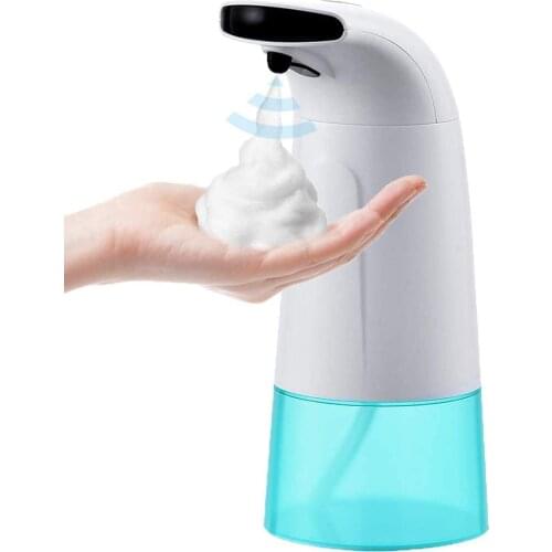 Induction Soap Dispenser Adjustable Bubble Size Electric Hotel Bathroom Kitchen Adjustable Easy Hand-wash/Cleaning 250ml